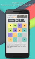 2048 Puzzle game Affiche