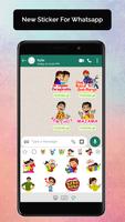 Best Indian Stickers for WhatsApp - WAStickerApps capture d'écran 1