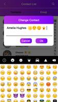 Emoji Contact Contact Emoji Maker - Emoji Photo اسکرین شاٹ 1