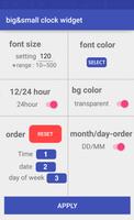widget jam besar kecil screenshot 2