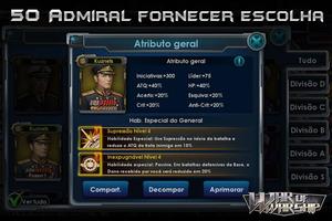 War Of Warship：Portuguese imagem de tela 3