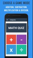 Math Quiz Game Cartaz