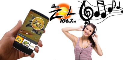 El Zol 106.7 FM Miami Radio Online poster