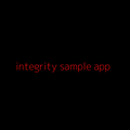Integrity Sample App