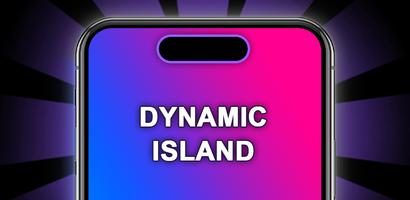 Phone 14 Dynamic Island notch ポスター