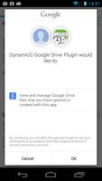 DynamicG Google Drive Plugin ảnh chụp màn hình 1