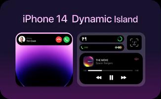 برنامه‌نما Dynamic Island Notch - iLand عکس از صفحه