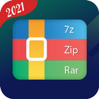 Extracteur de fichiers et Zip Maker (Rar, 7z, Zip) icône