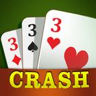 Crash - 13 Card Brag Game ikon