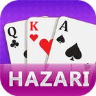 Hazari Card Game Offline icon