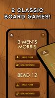 Three Men's Morris and Bead 12 poster