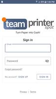 TeamPrinter Spot plakat