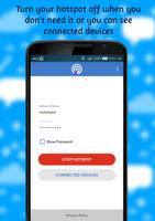Share Mobile Internet - Portable Wifi Hotspot スクリーンショット 1