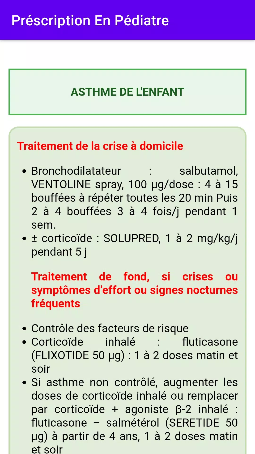Prescription En Pediatre For Android Apk Download