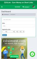 DZ4links - Earn money by short links capture d'écran 3