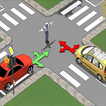 Fahrprüfung: Straßenkreuzungen