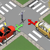 اختبار القيادة - تقاطعات الطرق