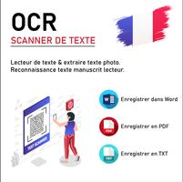 OCR scanner texte Pic en texte Affiche