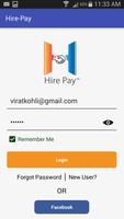 Hire pay:The app of all trades poster