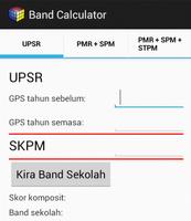 Band Calculator capture d'écran 1