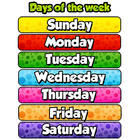 Days of the Week Images icône