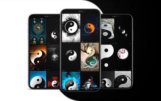 Fondos de Pantalla Yin Yang Affiche