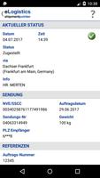 DACHSER eLogistics Screenshot 2