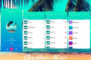 Caribbean Music App Music Affiche