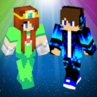 Boy & Girl skins for Minecraft-icoon
