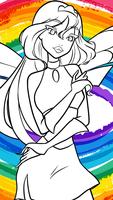 Livre de coloriage Winx Club capture d'écran 1