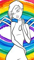 Livre de coloriage Winx Club capture d'écran 2