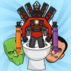 Skibidi Toilet Coloring Book иконка