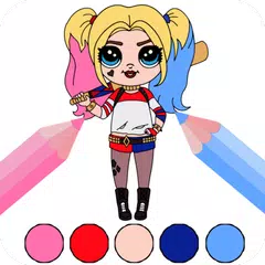 Drawe - Cute coloring Book APK Herunterladen