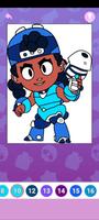 Coloring Brawl Stars All Skins Cartaz