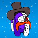 Coloring Among Us Fanart Skins APK