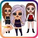 Drawing Cute Famous Stars APK