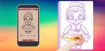 Drawing Cute Dolls - Chibi Girls