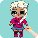Drawing Cute Dolls - Chibi Girls APK
