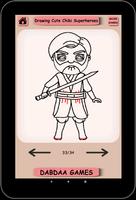 Drawing Cute SuperHero, Drawing Easy Kawaii Hero Screenshot 3