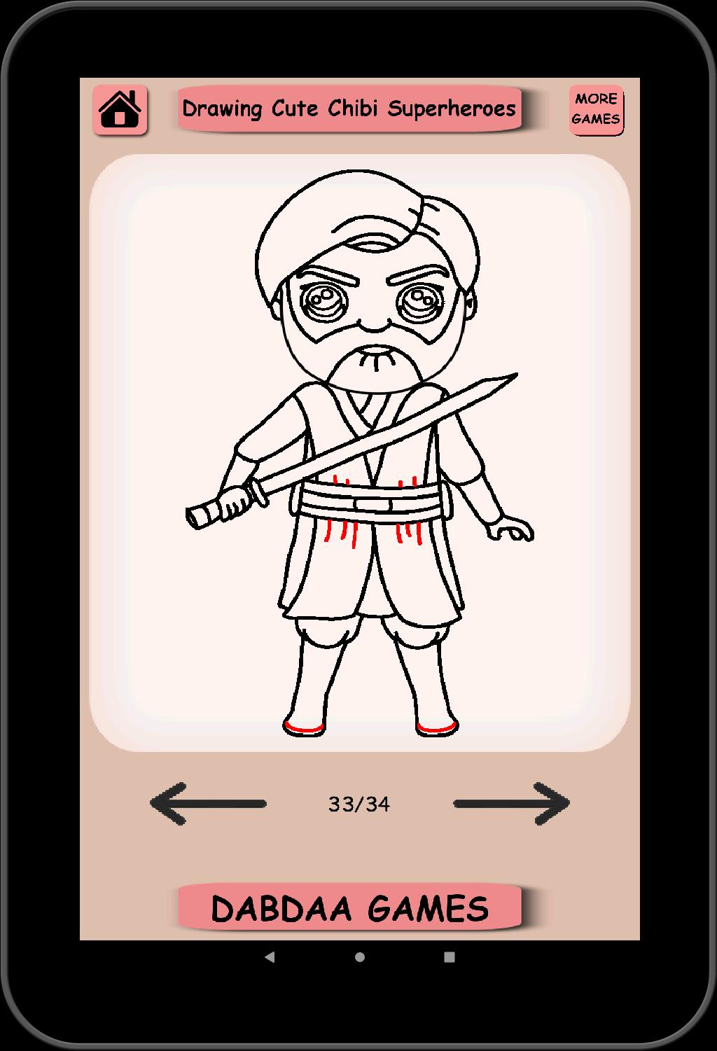 Drawing Cute SuperHero, Drawing Easy Kawaii Hero for Android - APK Download