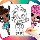 Drawing Cute Dolls иконка