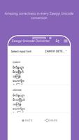 Zawgyi Unicode Converter スクリーンショット 2