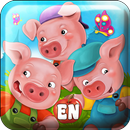 Fairy Tale & Puzzle Three Pigs-APK