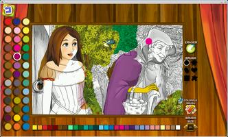 Fairy Tales Artist Coloring capture d'écran 1