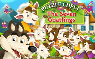 Tale - 7 Goatlings Puzzle Game Plakat