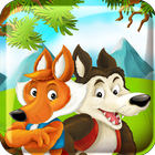 Fox and Wolf Jigsaw Puzzles 图标