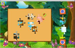 Lis i Wilk Puzzle gra screenshot 3