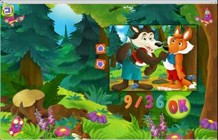 Fox and Wolf Jigsaw Puzzles 截图 1