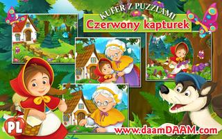 Czerwony Kapturek Kufer Puzzli captura de pantalla 1