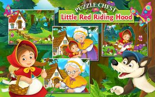 Red R. Hood Jigsaw Puzzle Game Ekran Görüntüsü 1